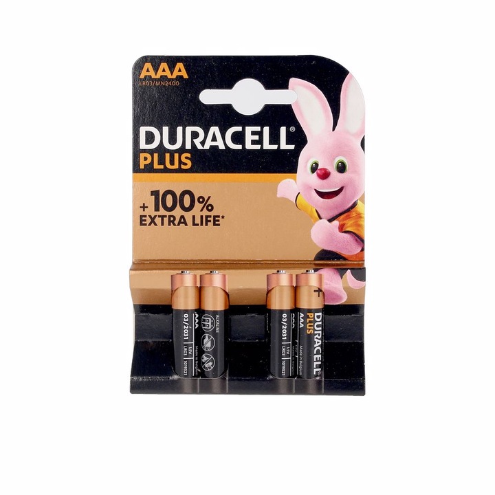 Baterii DURACELL R3 AAA, 4buc/set