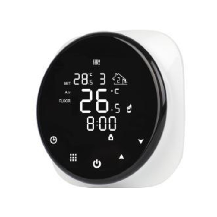 Termostat inteligent SMART WiFi TUYA, 16A Google Home, Alexa, Tuya, Senzor Pardoseala IPS Heat IRH-TRB001