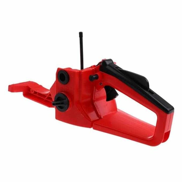 Rezervor universal de combustibil și manetă de accelerație pentru fierăstrău cu lanț, design rezistent