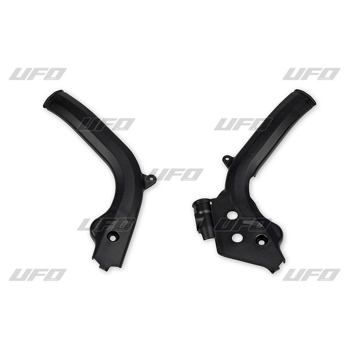 Protectii cadru, UFO, culoare neagra, pentru Husqvarna TC 125/300, FC 250/350/450 '16-18, TC 250/FE 250/350/450/501, TE/TX 125/250/300 '17-18