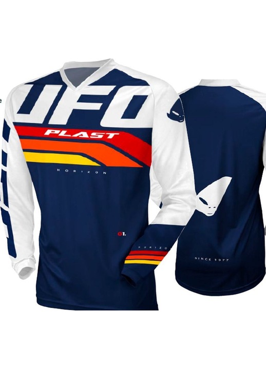 Tricou barbati, UFO, Horizon, albastru, colectia 2024