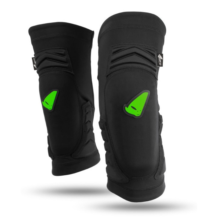Aparatori de genunchi UFO M33, pentru MTB/E-Bike, culoare neagra, marimea L, colectia 2025