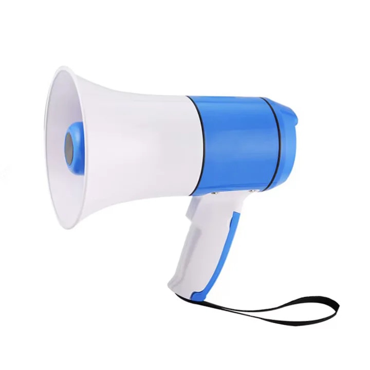 Мегафон Преносим с Акумулаторна Батерия, MP3, USB и Функция за Запис – Модел AT-0005-LS