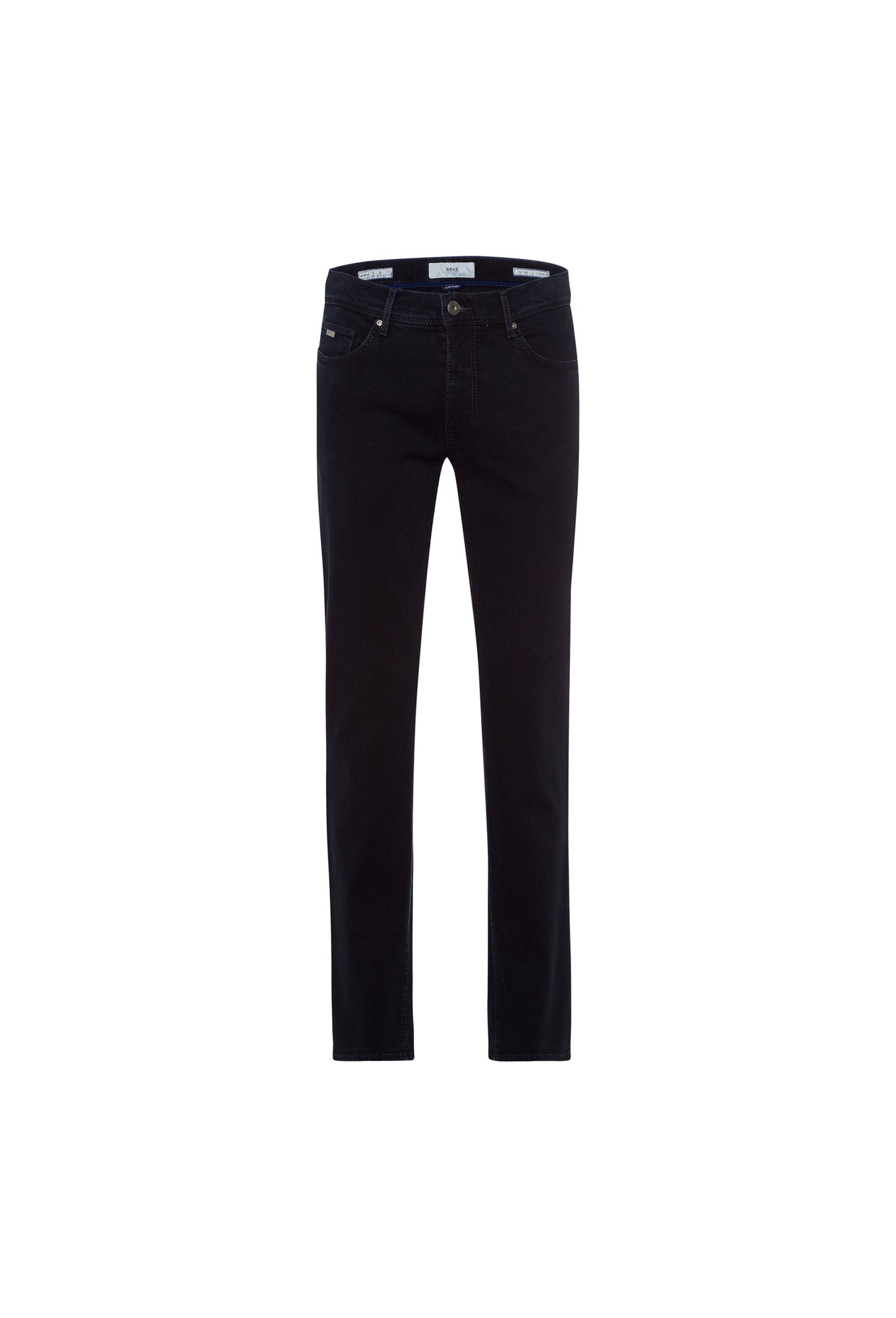 Brax, Blugi cu talie joasa si croiala dreapta, Albastru inchis, W36-L32