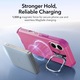 Husa pentru iPhone 17, ESR Cyber Armor Kickstand, Roz