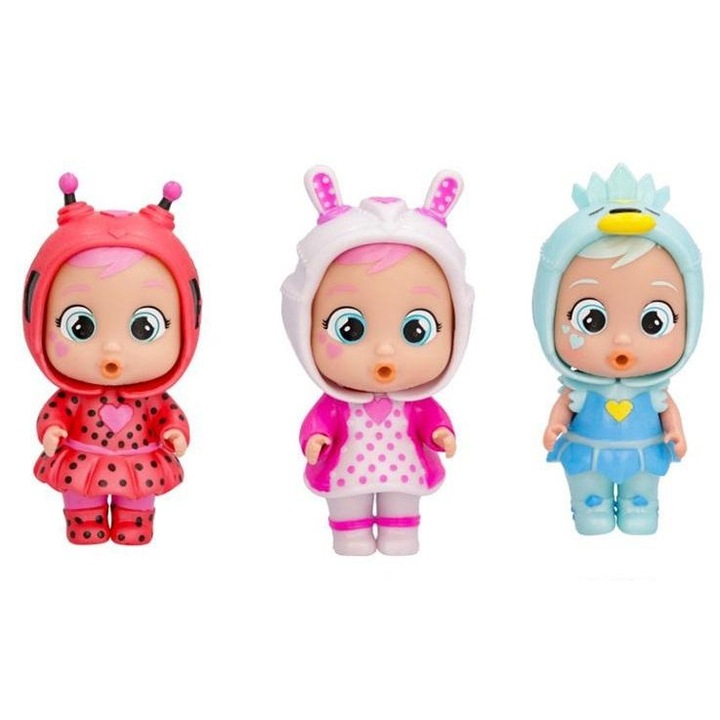 Cry Babies Magic Tears baba - Stars Houses, mix, kiegészítők, 11 meglepetés, többszínű