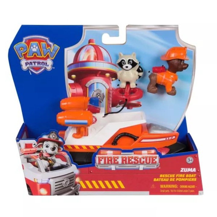 Vehicul de salvare a incendiilor Zuma, Spin Master, multicolor, 14.6x4.1x17.7cm