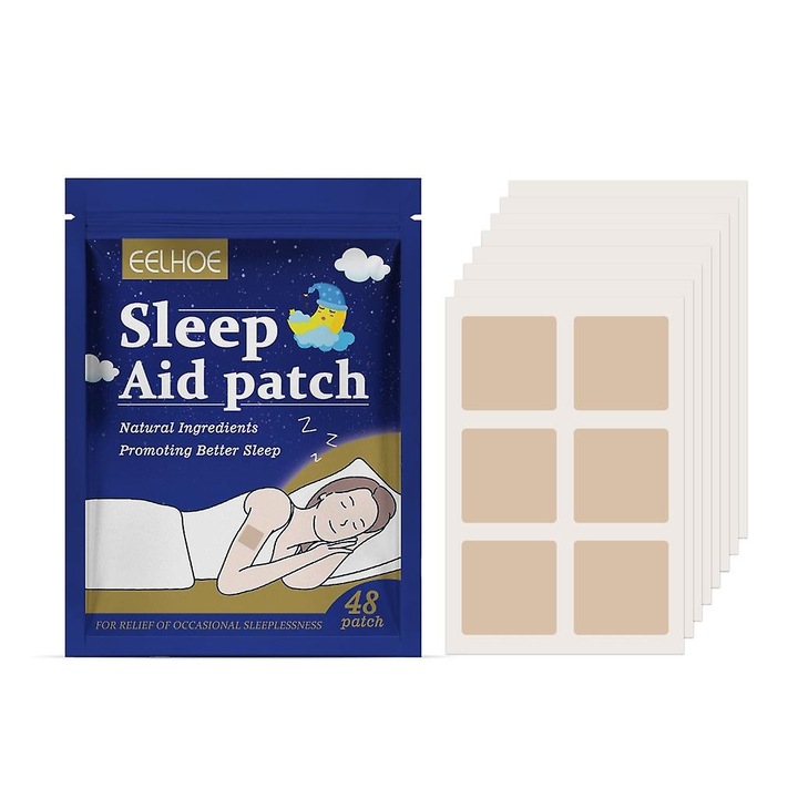Set 48 Pachete Patches pentru Somn Natural, Ajutor pentru Relaxare