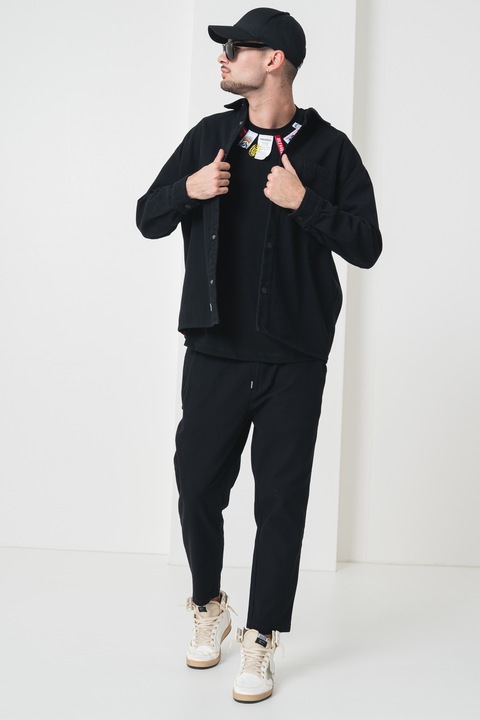 Sprayground, Jacheta uni cu capse, Negru