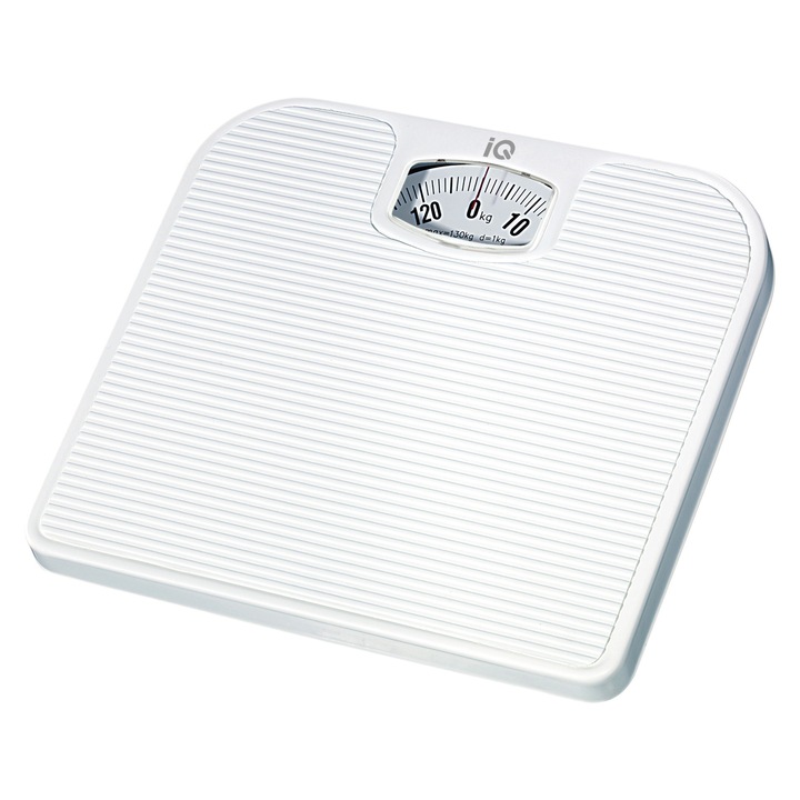 Cantar corporal IQ SC-1048, capacitate 130 kg, design compact, rezistent