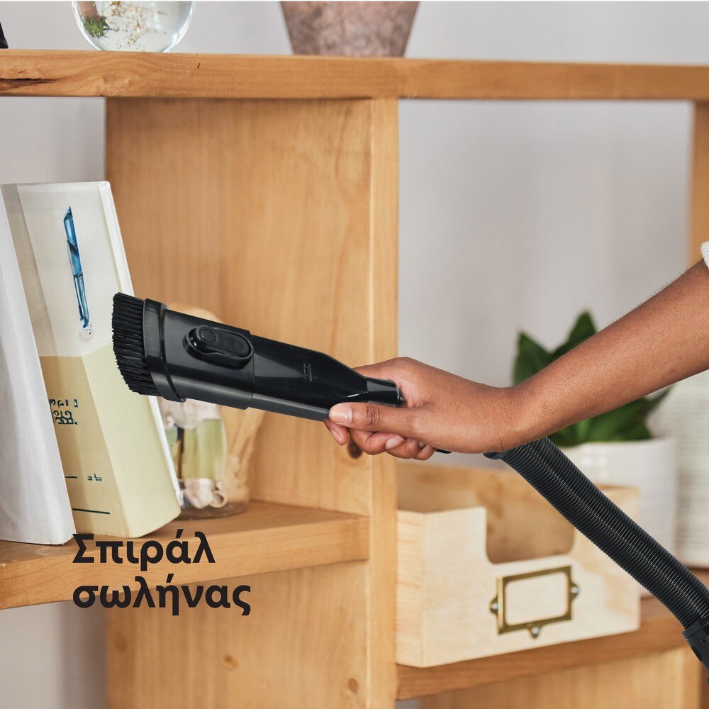 Aspirator vertical IQ STORM MAX VC-998, 37V, lumină LED, 2500 mAh, albastru/negru