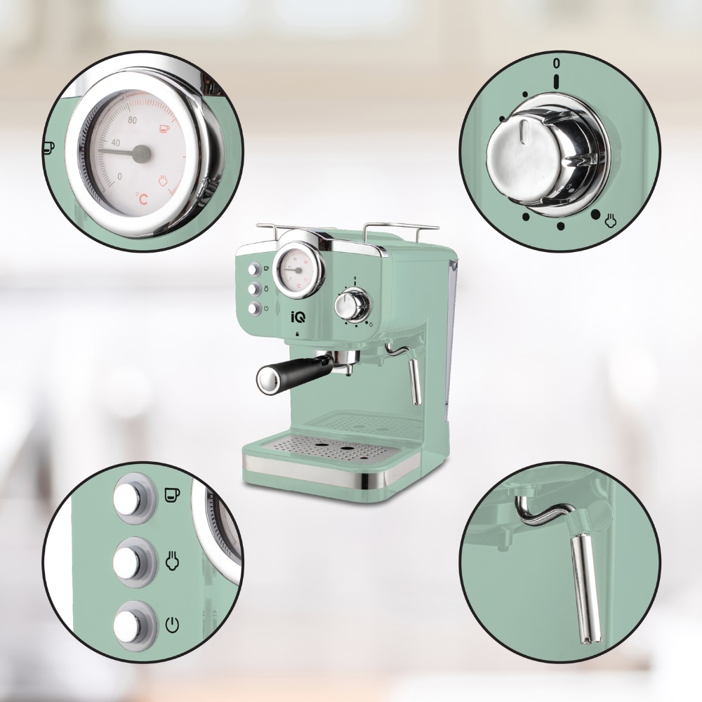 Espressor IQ CM-175 1100W 20 bar, Menta