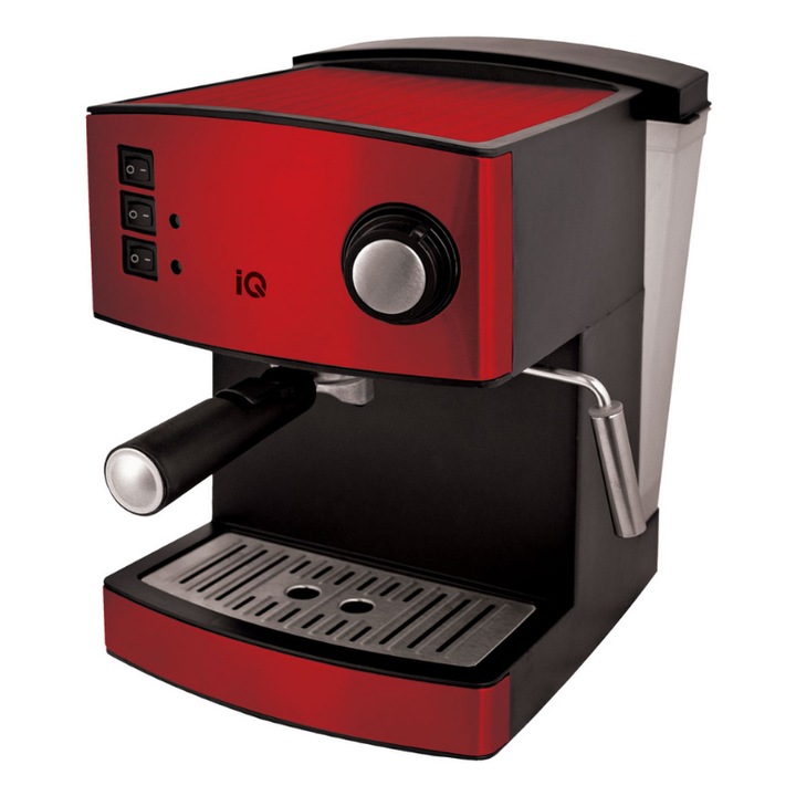 Espressor IQ, CM-170, 15 bar, 850W, rosu