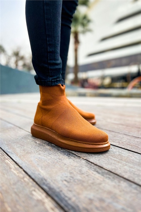 Férfi sportcipő, Textil, Chekich, 370919, Világos barna