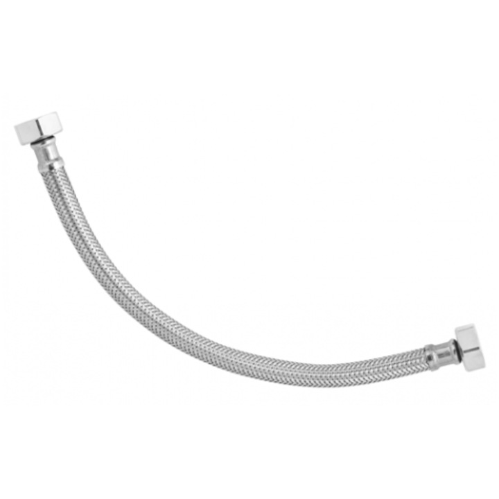 Víz bekötő, 1/2" x 3/8", 30 cm, Prémium