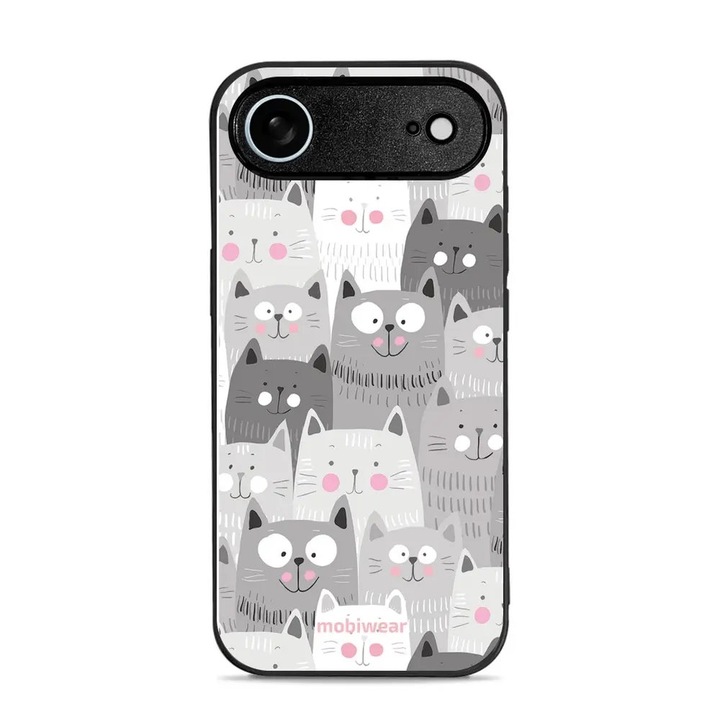 Carcasa Mobiwear Glossy pentru Apple iPhone 17 Air, rezistenta la socuri si zgarieturi, multicolor, 10x15x22cm