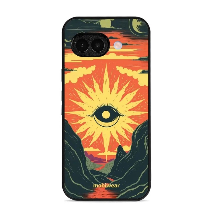 Husa telefon Mobiwear Glossy, Google Pixel 9A, rezistenta la socuri si zgarieturi, multicolor