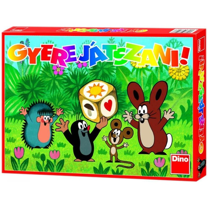 Dino Kisvakond gyere játszani társasjáték