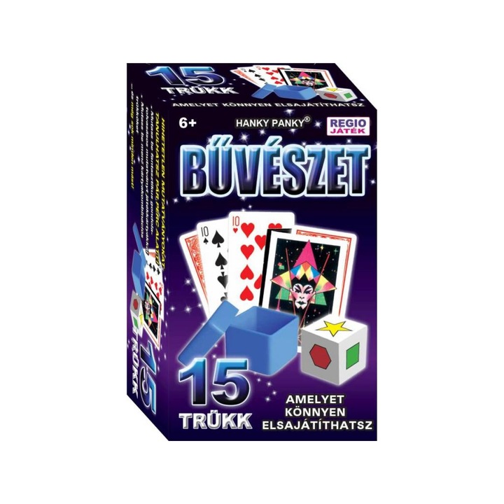 Magic Show bűvészdoboz - 15 trükk - Röntgenszemek