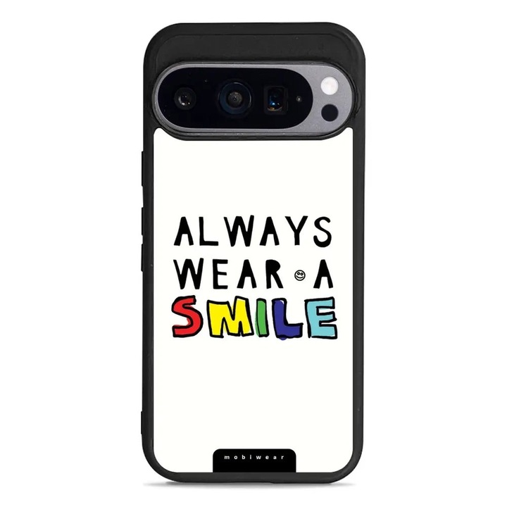 Husa telefon Mobiwear Glossy, Google Pixel 9 Pro, rezistenta la socuri si zgarieturi, multicolor, material plastic