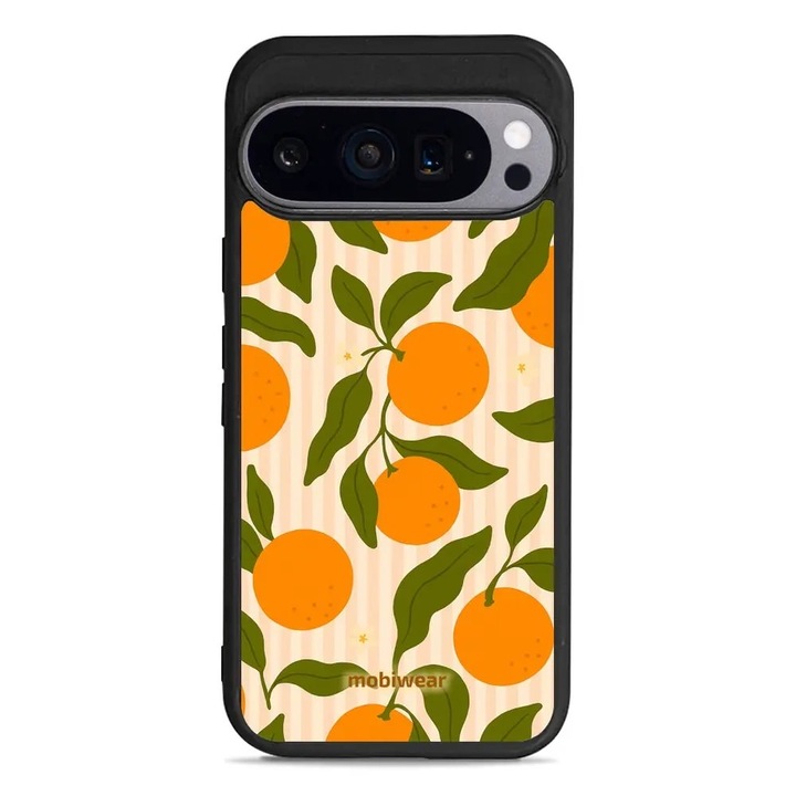 Husa telefon Mobiwear Glossy, Google Pixel 9 Pro, rezistenta la socuri si zgarieturi, multicolor