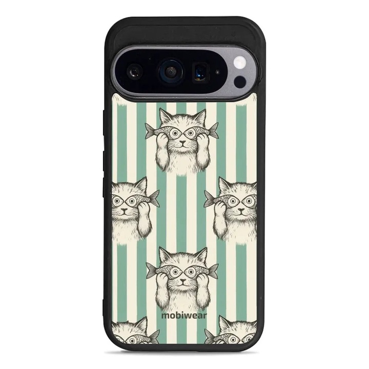 Carcasa Mobiwear Glossy pentru Google Pixel 9, rezistenta la socuri si zgarieturi, multicolor, 10x15x22cm