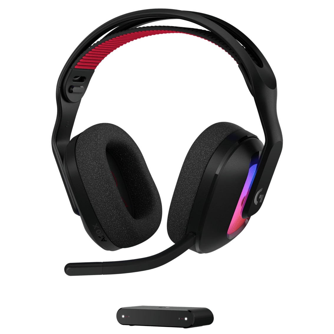 Casti Gaming wireless Logitech A20 X, Negru