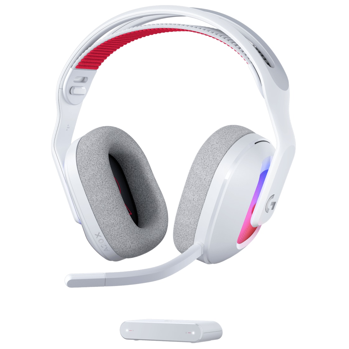 Casti Gaming wireless Logitech A20 X, Alb