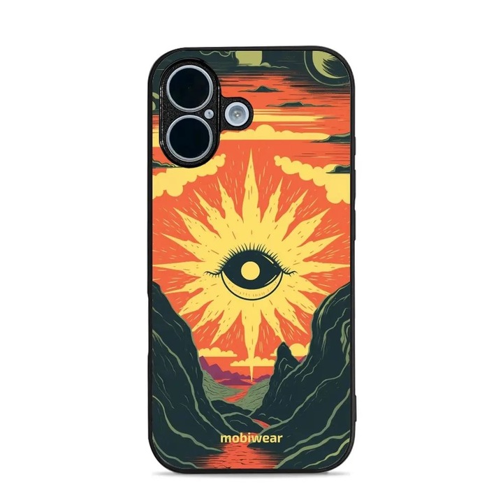 Carcasa Mobiwear Glossy pentru Apple iPhone 17, rezistenta la socuri si zgarieturi, multicolor, 10x15x22cm