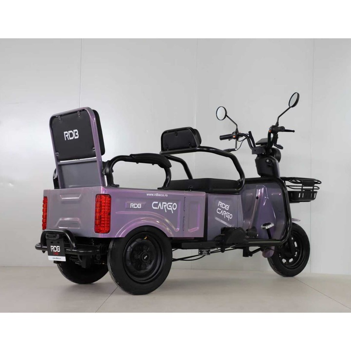 Tricicleta Electrica RDB CARGO, 2000W, 25km/h, Mov+CIV