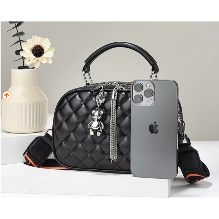 Geanta dama Belize, 5409, Negru, 21x12x15 cm Negru