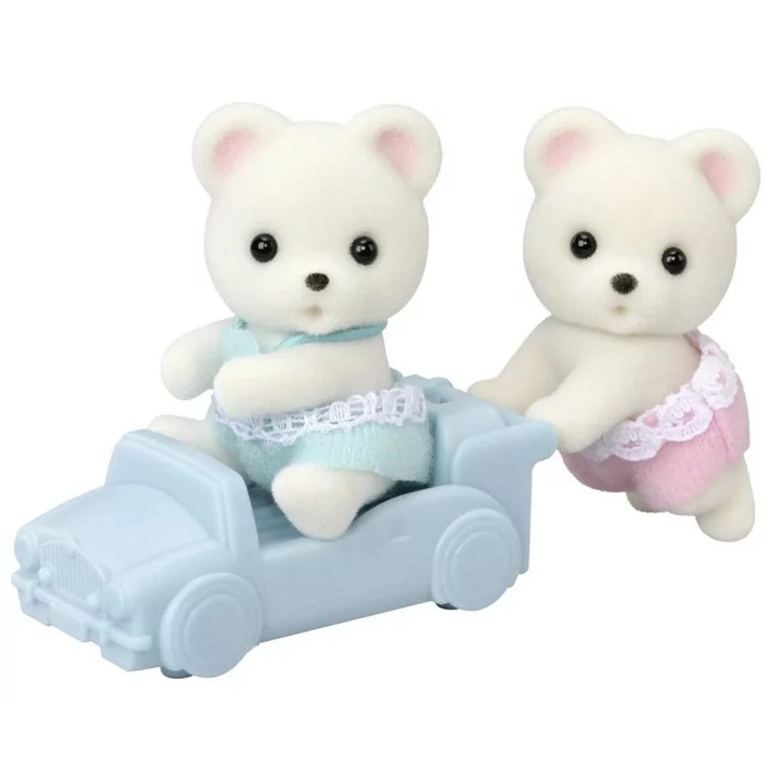 Фигурка Sylvanian Families-Близнаци Полярни мечета