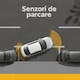 Senzor parcare BMW SERIA X3 (E83) din 2003-2011, pentru bara Spate Fata, 4 Stickere auto BMW SERIA