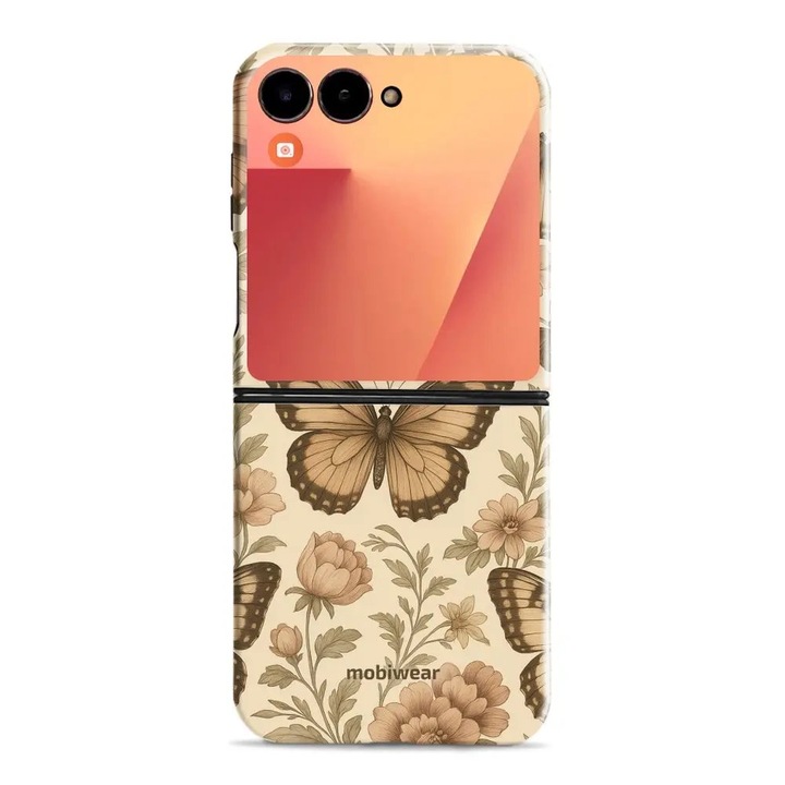 Husa rezistenta Mobiwear Elite Pro pentru Samsung Galaxy Z Flip 7, suport, inchidere magnetica, multicolor
