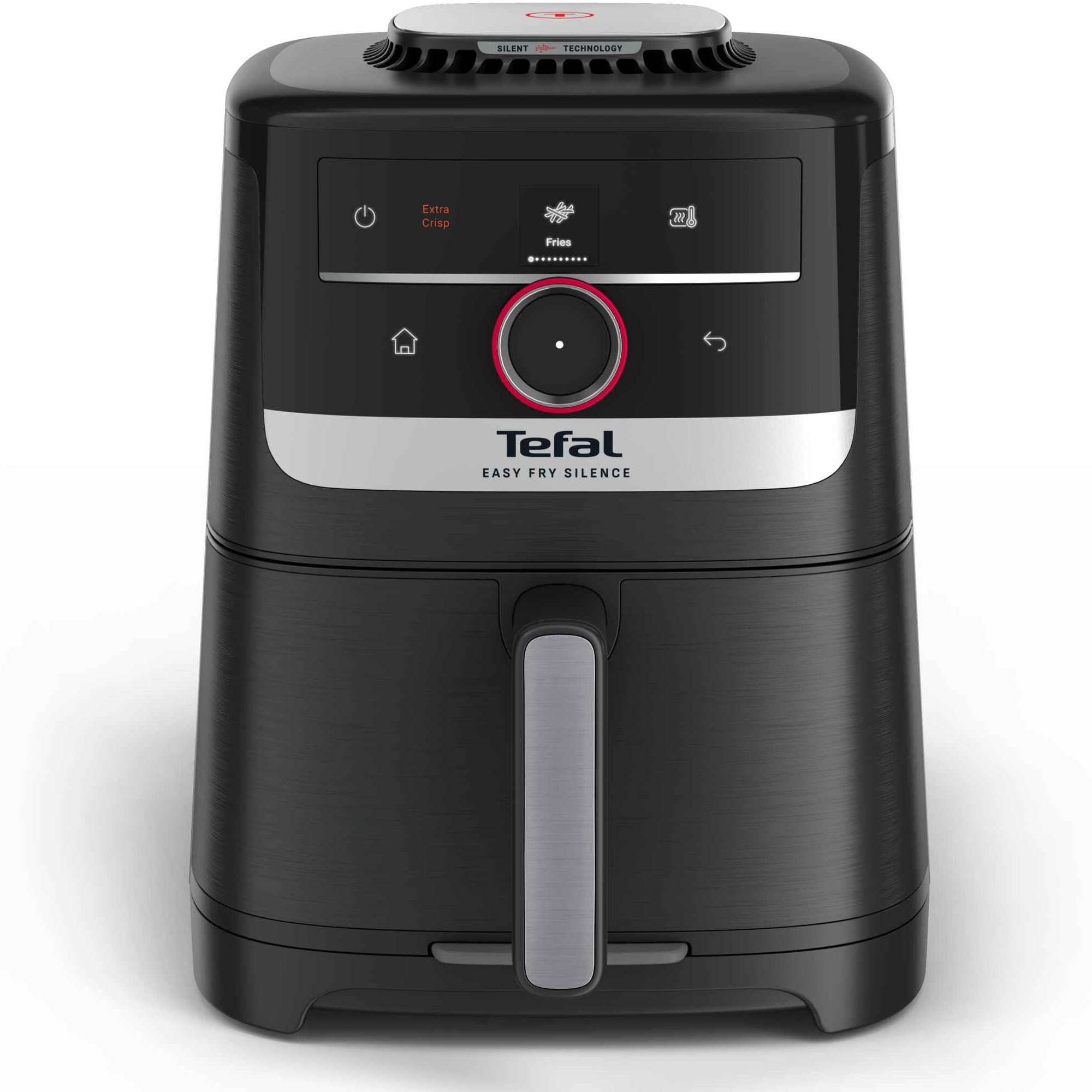 Friteuza cu aer cald Tefal Easy Fry Silence EY5728E1, 1670W