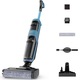 ВертикалнабезжичнапрахосмукачкасмокропочистванеRowentaX-Clean2GZ2271E0,120W,440RPM,До35минавтономност,Мокроисухопочистване,Капацитетнарезервоаразамръснавода0.44л,Функциязасамопочистване,Контроленпанел,Син/Черен
