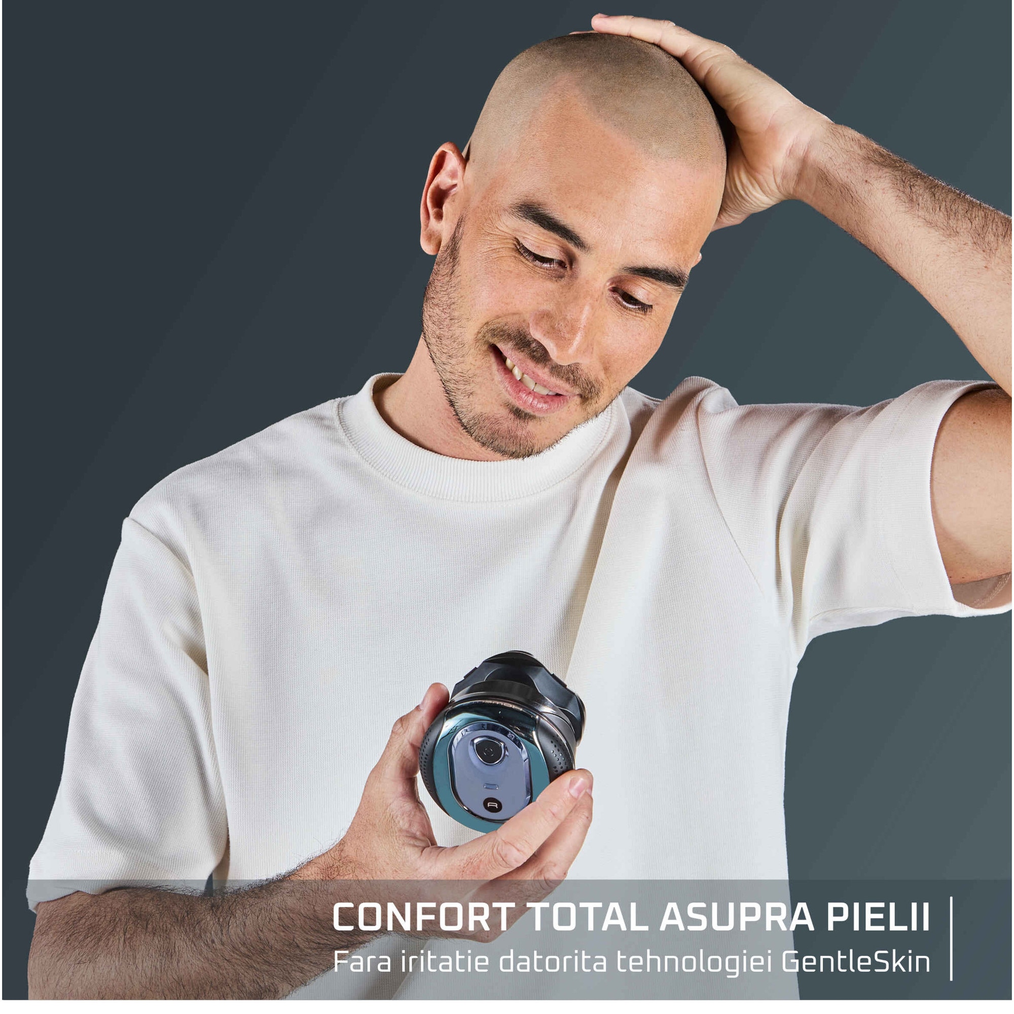 Aparat de ras pentru cap Rowenta Head Shaver TN3110E0, pana la 80