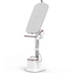 Aparat de calcat vertical cu abur Tefal Ixeo Vision QT1811E0, 2170W, jet de abur 200 g/min, abur variabil 0-80 g/min, 3 trepte de putere, rezervor apa 1.2L, incalzire in 70 sec, oprire automata, iluminare LED, alb & roz