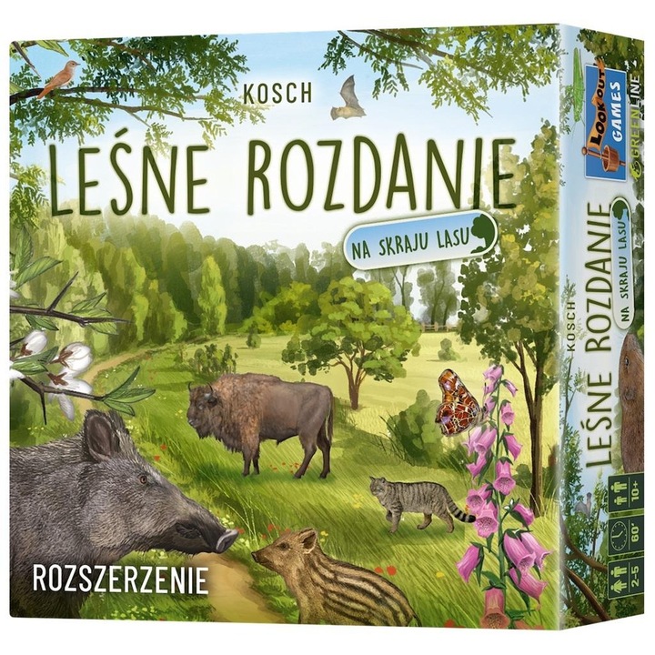 Extensie joc de carti Rebel Lesne Rozdanie (Na skraju lasu), expansiune oficiala pentru joc de societate, multicolor