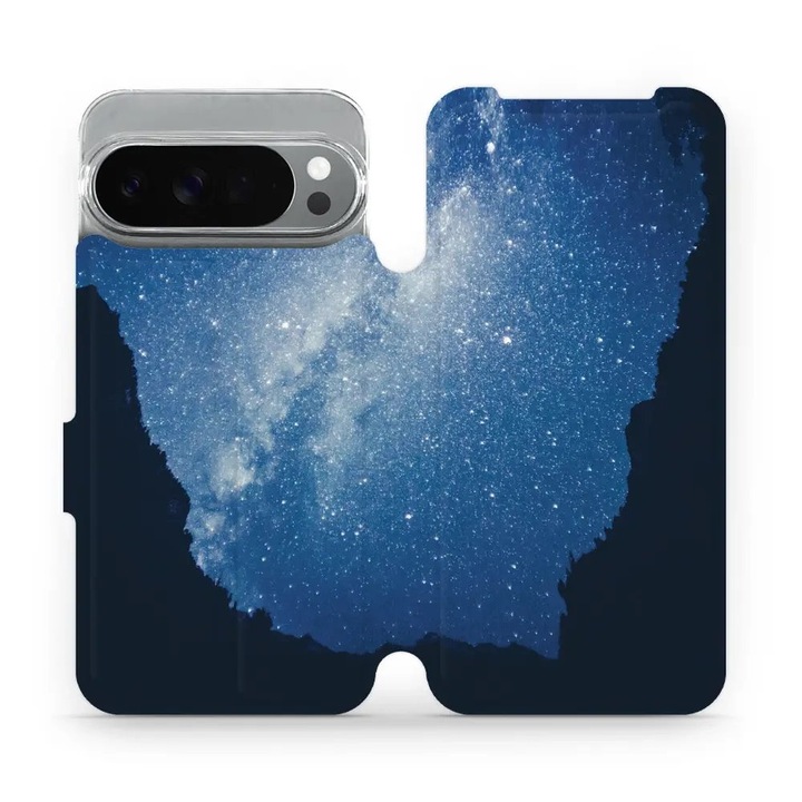 Husa flip Mobiwear pentru Google Pixel 10 Pro XL, design elegant, rezistent la socuri si zgarieturi, multicolor