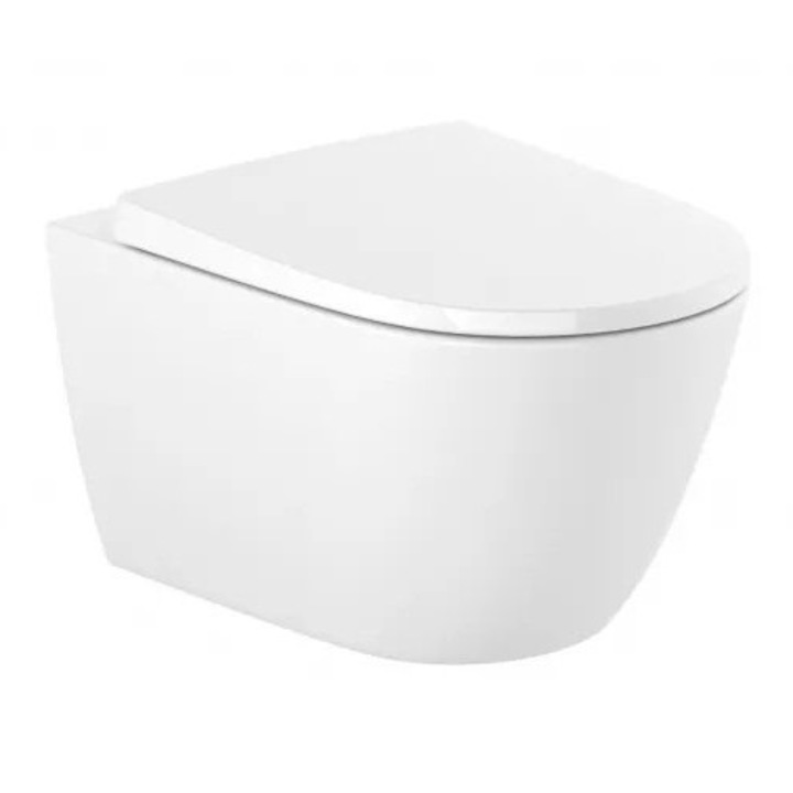 Vas WC Roca, suspendat, Alb