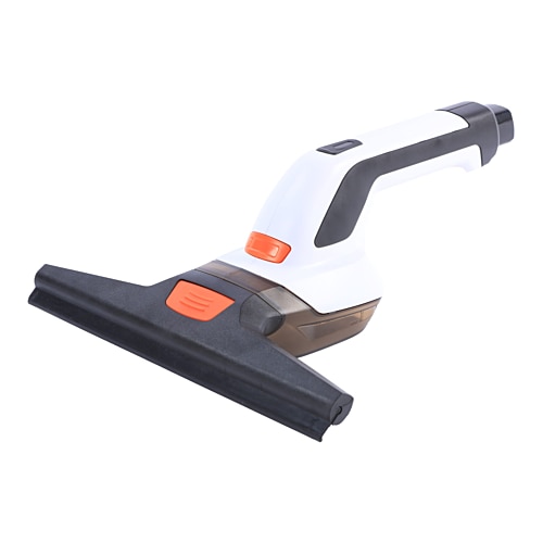 Aspirator pentru geamuri Yard Force LW V28, rezervor 80 ml, recipient pulverizator cu laveta, incarcator usb, Alb/Negru