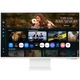 Монитор VA LED Samsung Smart M8, 32", 4K UHD (3840 x 2160), 60Hz, 4ms, HDMI/USB-C, Eye Saver, Flicker Free, Smart TV Apps, Бял