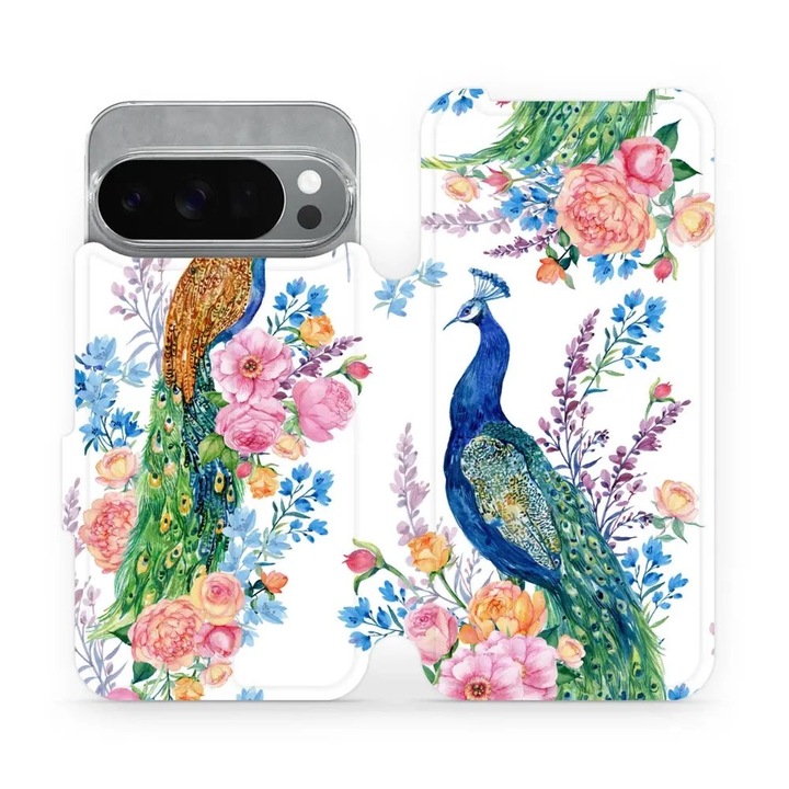 Husa flip Mobiwear pentru Google Pixel 10 Pro, rezistenta la socuri si zgarieturi