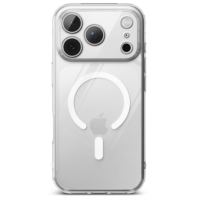 Husa Ringke Fusion MagSafe Pentru iPhone 17 Pro Max, Protectie la Camere, Colturi Intarite, Tehnologie MagSafe, Transparenta