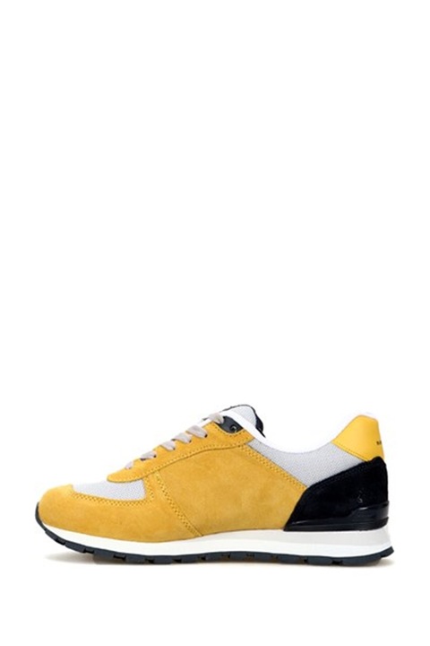 Férfi sportcipő, Valódi bőr, Hammer Jack, 368506, Mustársárga, 40