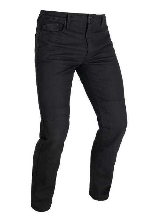 OXFORD farmernadrág, szűkített fazonú, fekete, Fekete