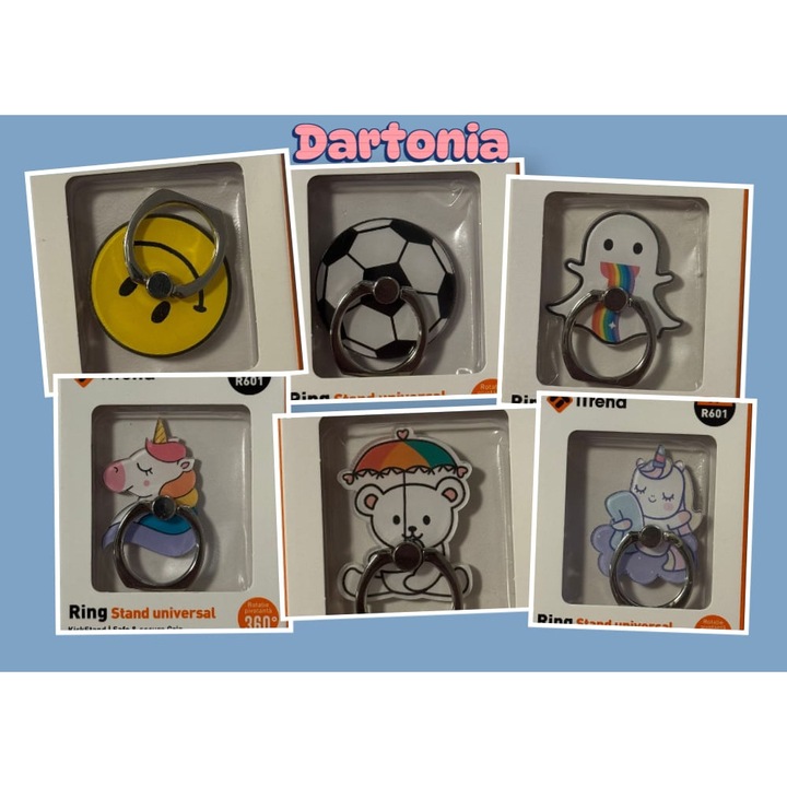 Univerzális Gyűrűs Állvány Itrend It-R601, 360 fokban forgatható Telefontartó Smile