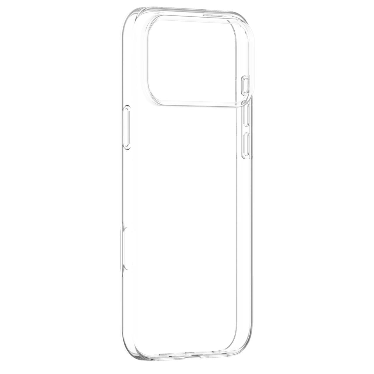 Husa Devia Silicon Naked compatibila cu iPhone 17 Pro Transparent