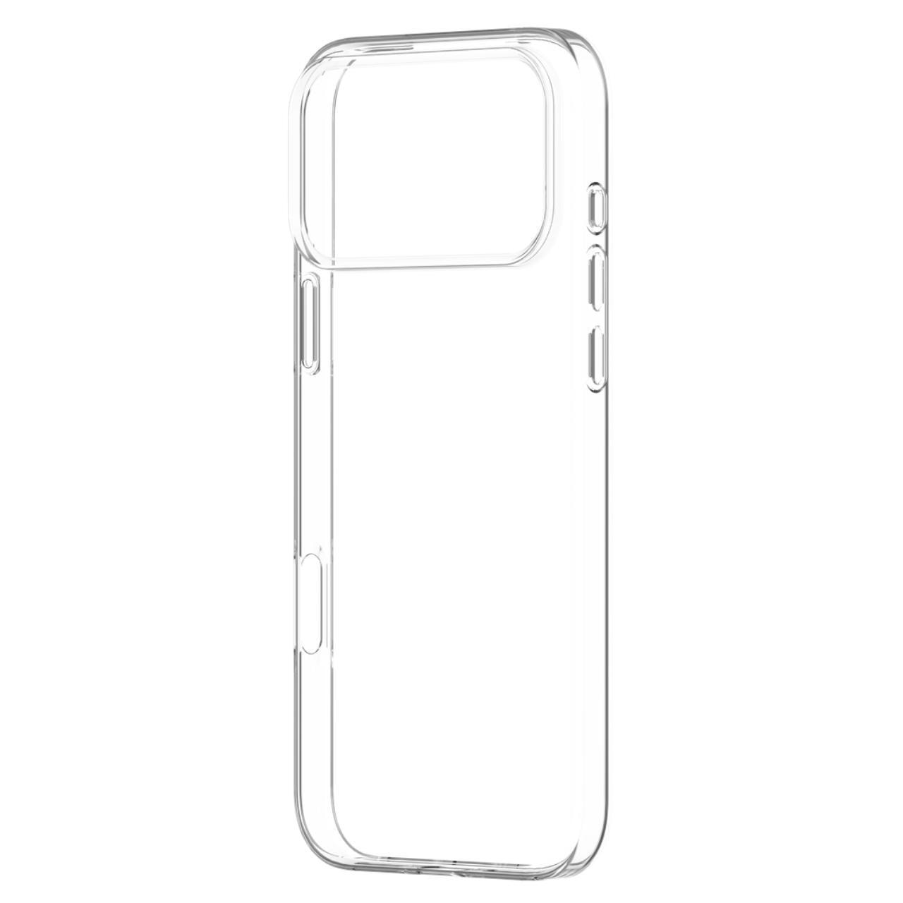 Husa Devia Silicon Naked compatibila cu iPhone 17 Pro Transparent